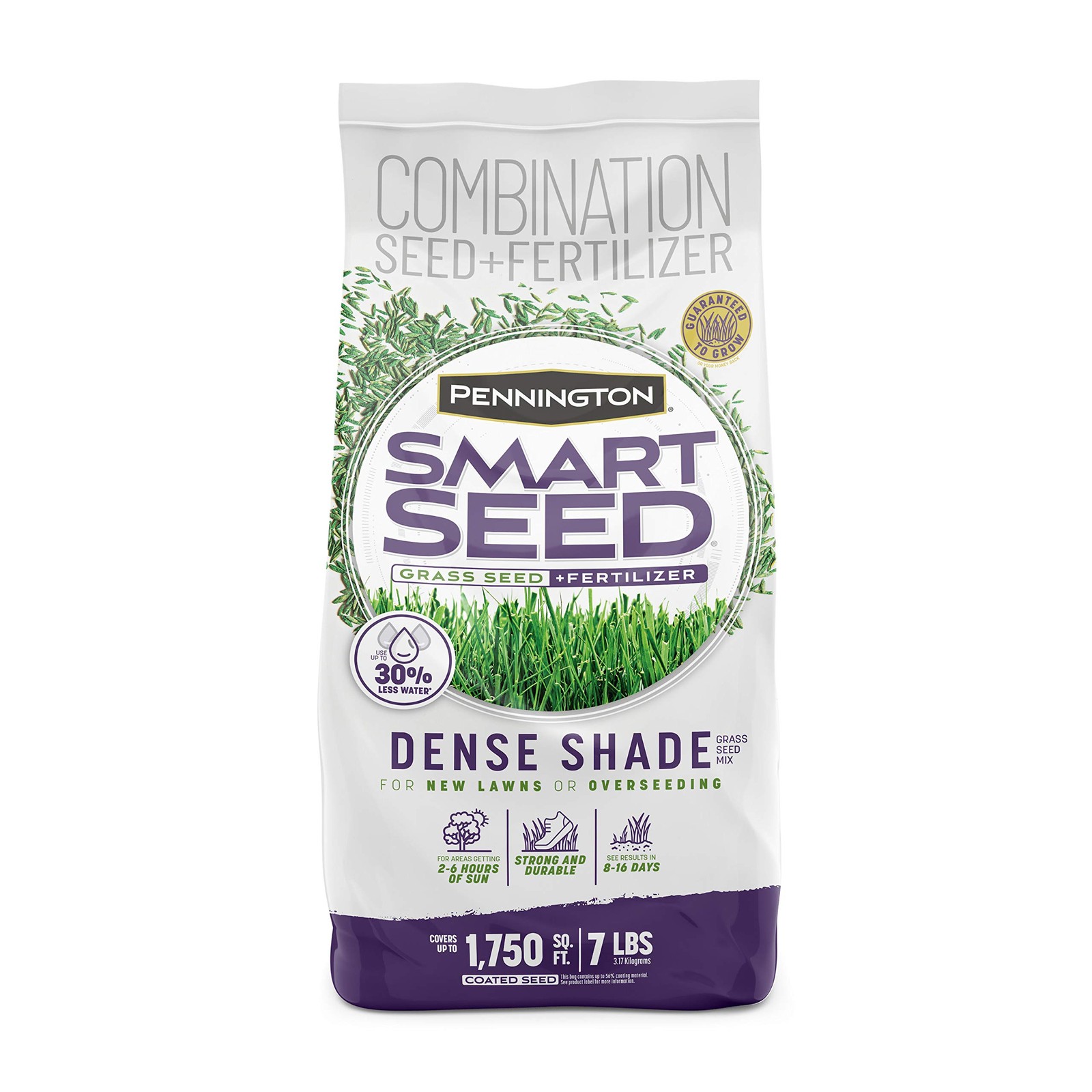 Pennington Smart Seed Dense Shade Mix Grass Seeds For Lawn 4/7 Lb 100543703