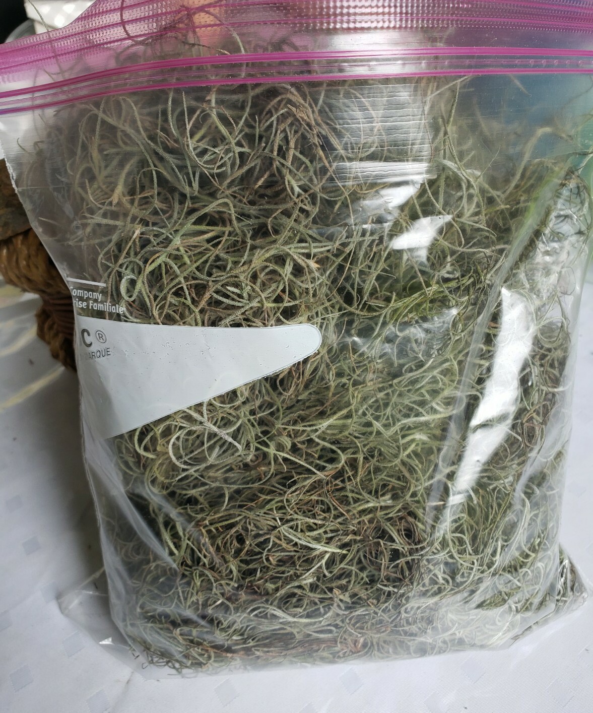 Louisiana Spanish Moss- ONE Gallon bag- From The Tree To Thee- floral decoration