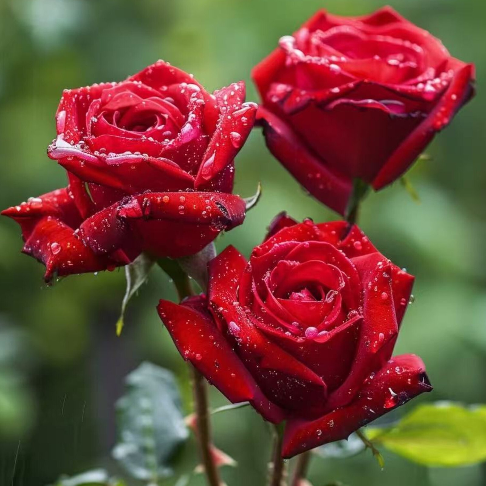 Red Rose Seeds – 20 Seeds – Non-GMO Heirloom Variety for Home Gardens, Bouquets