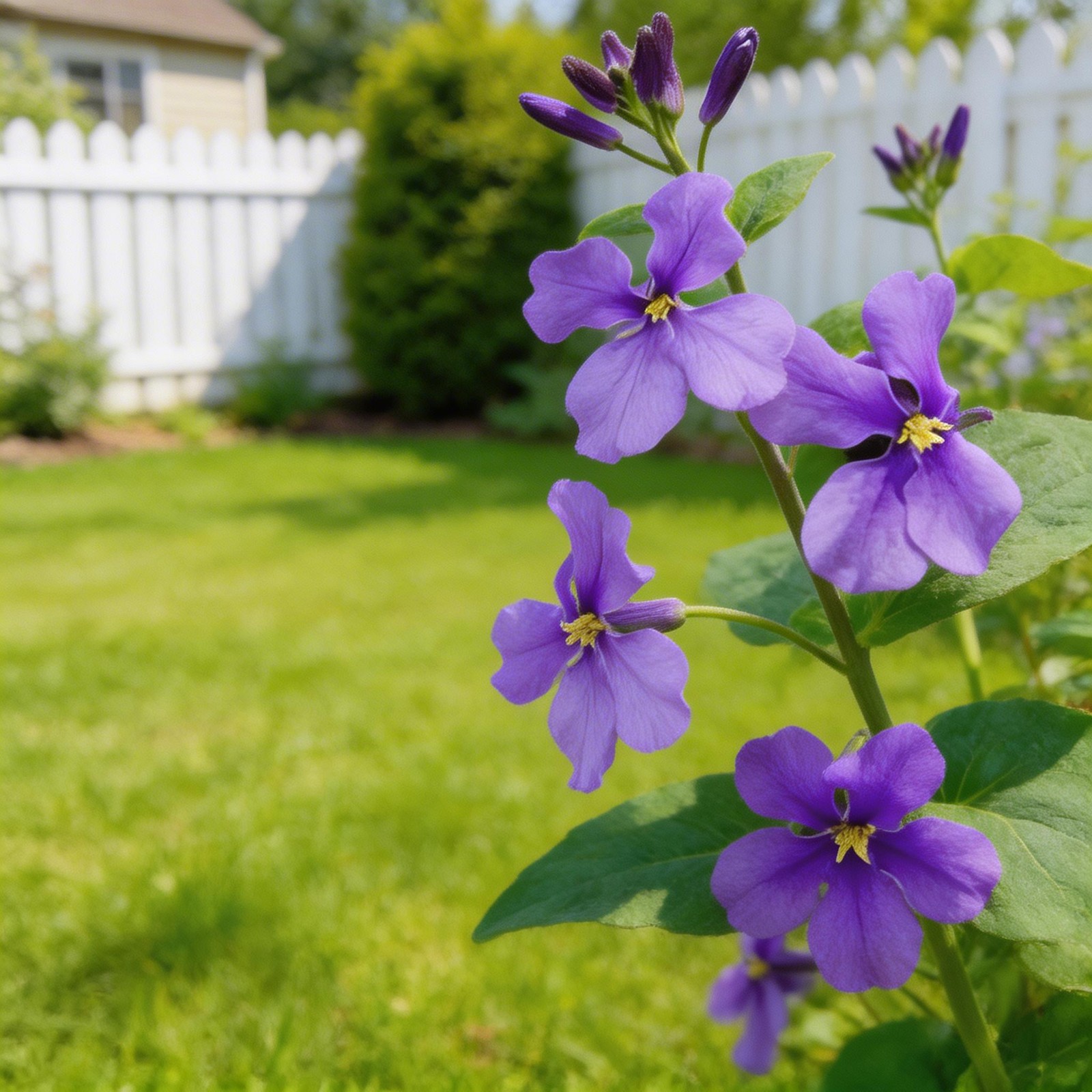 Perennial Violet Flower Seeds 200 Pieces Home Gardening Plant