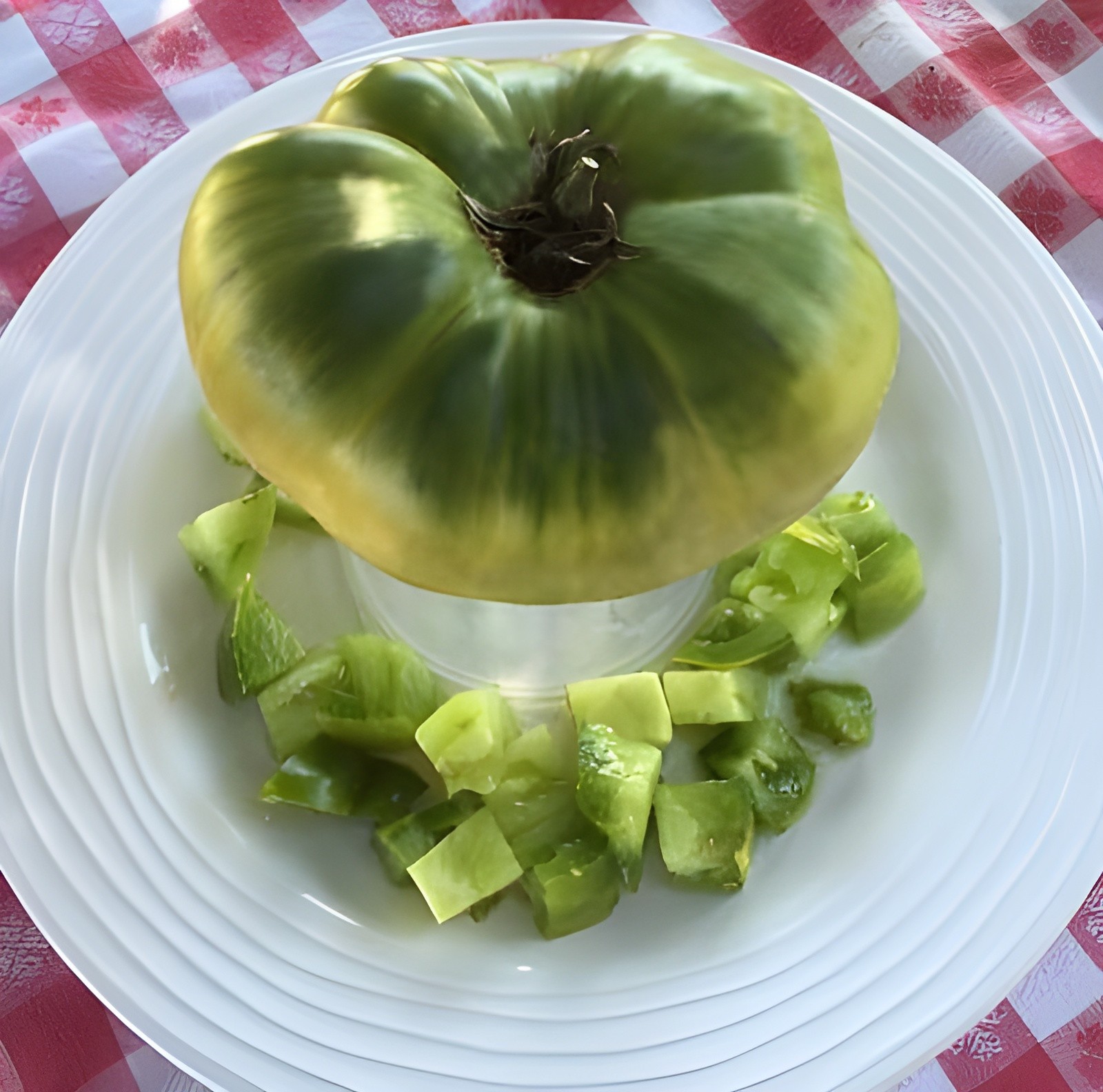100 Heirloom Green Giant Tomato Seeds Large 1LB Green-Gold BiColor Indeterminate