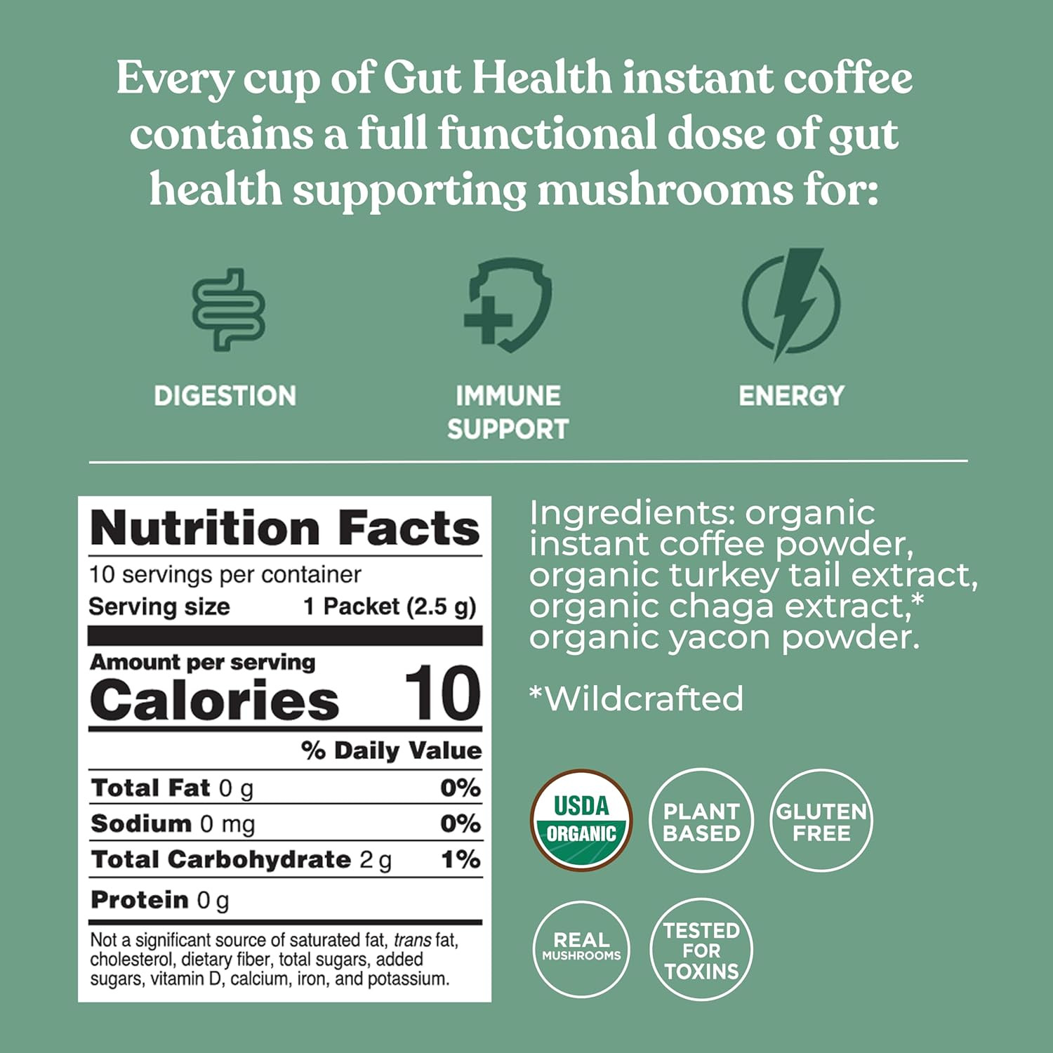 Mushroom Coffee Mix Pack of 2 – Lion’S Mane and Chaga & Cordyceps and Chaga