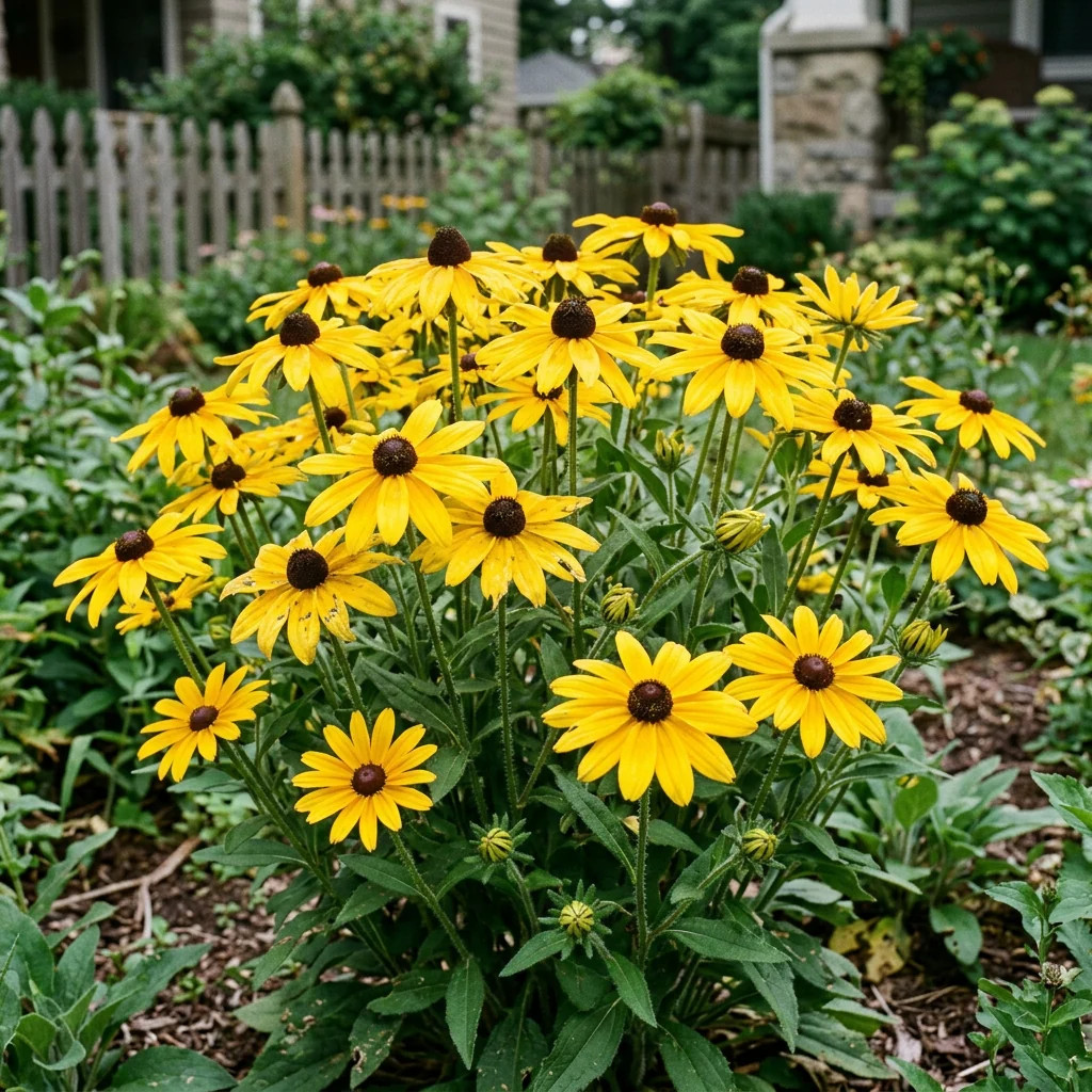 500 Yellow Black-Eyed Susan Seeds for Planting – Heirloom Yellow Black-Eyed