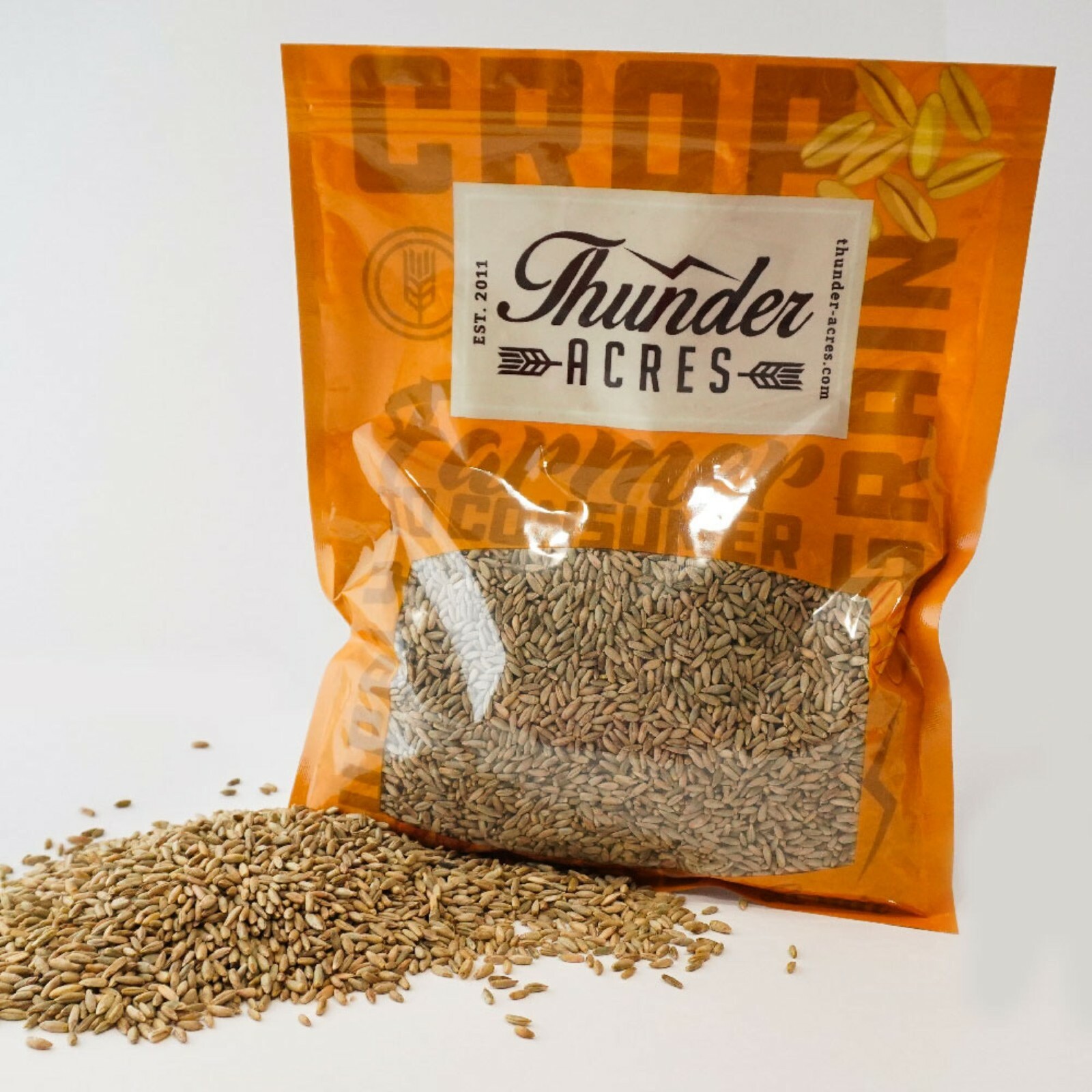 Thunder Acres Organic Winter Rye Seeds, Non-GMO