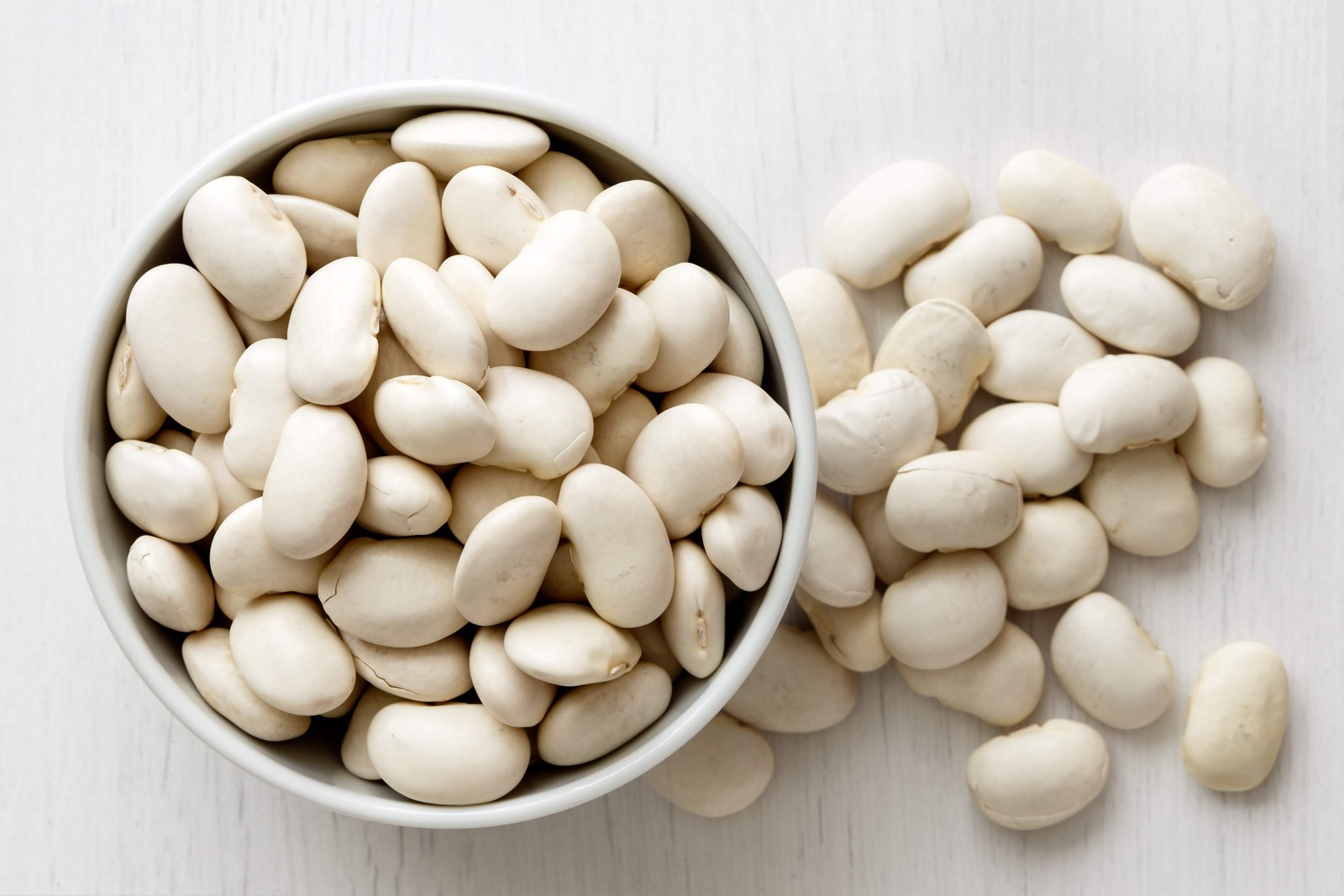 50 WHITE DIXIE LIMA BEAN Butterpea Phaseolus Vulgaris Vegetable Seeds *Comb S/H