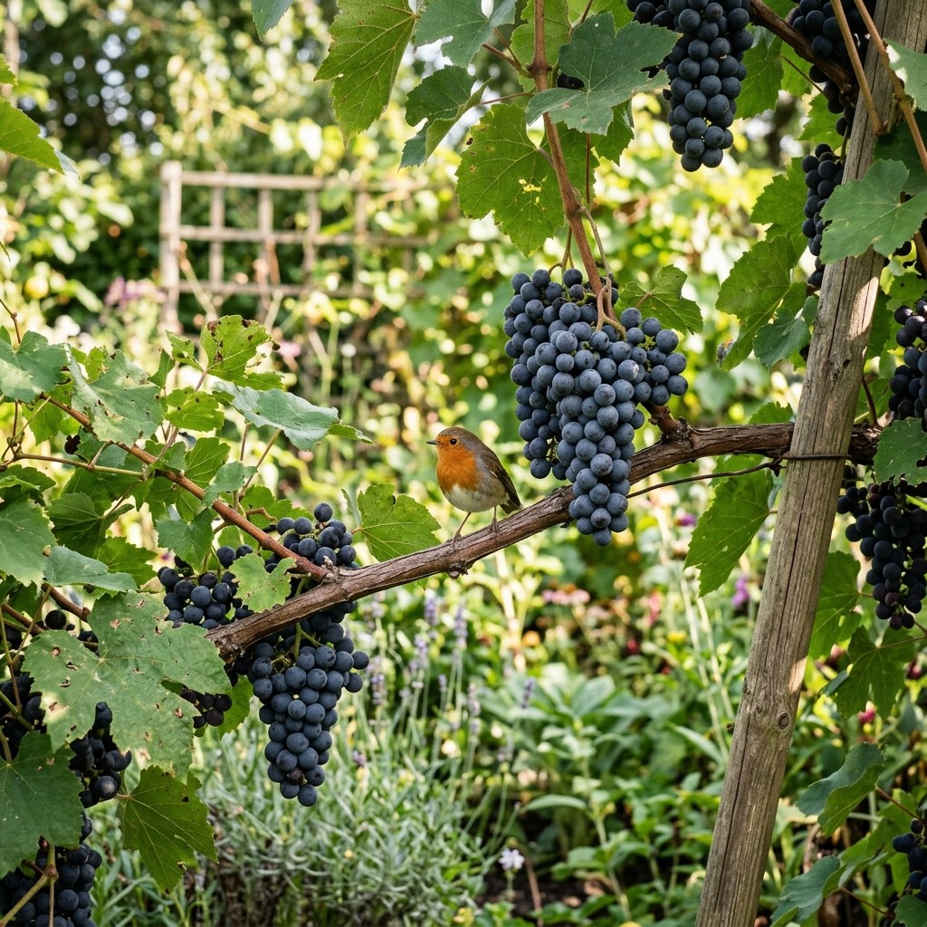 100 Summer Black Purple Grape Seeds for Planting – Premium Summer Black Purple