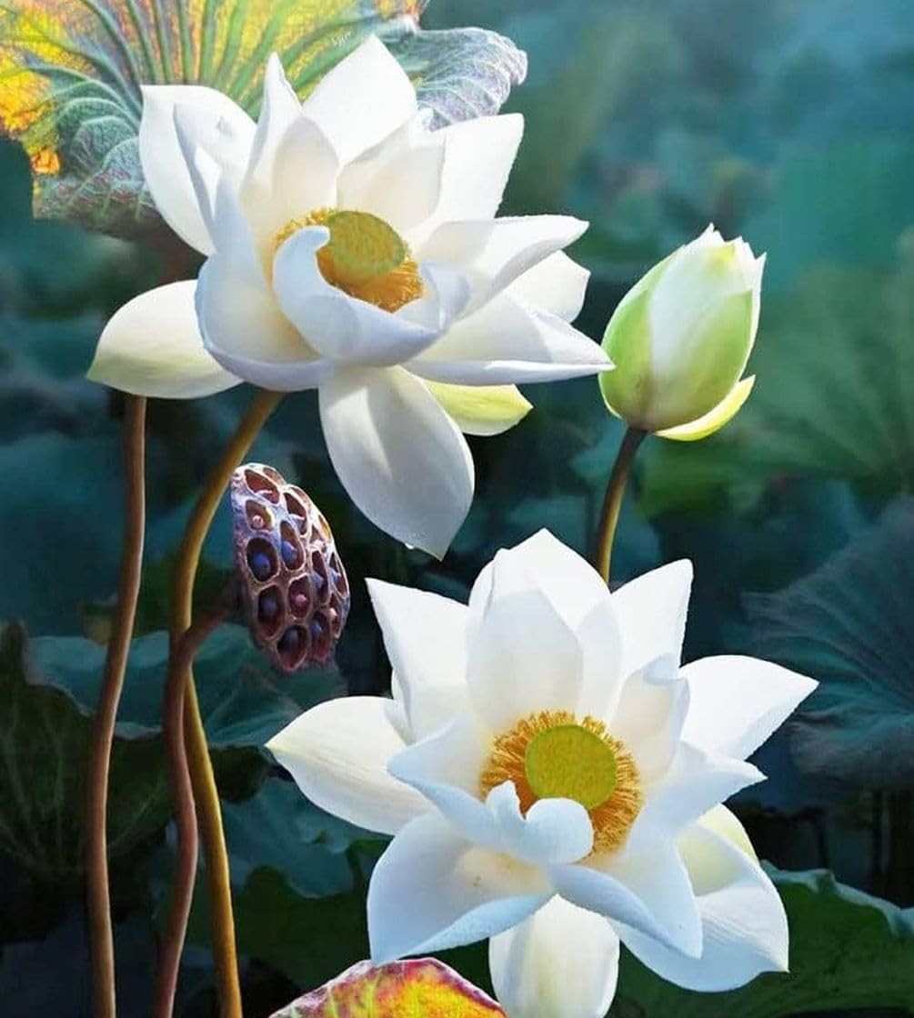 35 Pcs Bonsai Lotus Seeds for Planting Bowl Seeds, Water Lily Pink