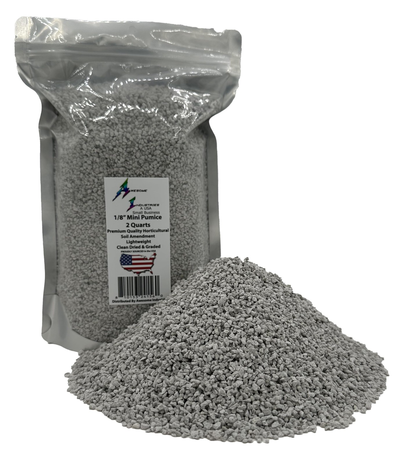 Small Pumice for Plants Bonsai 2 Quarts Mini 1/8″ 2 Quarts,