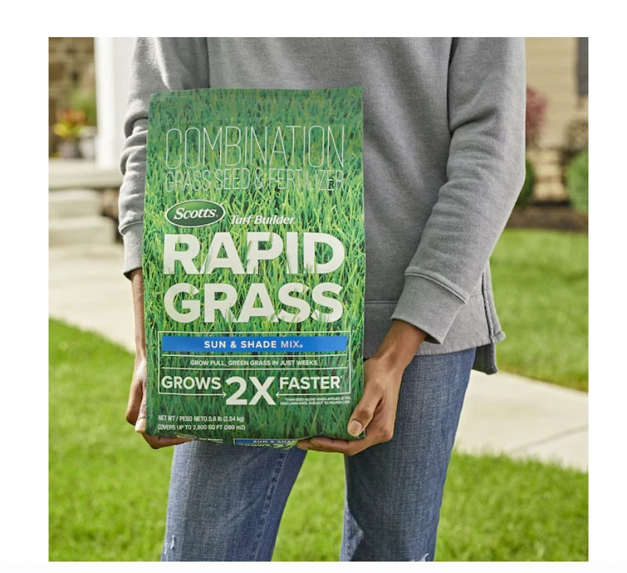 Scotts Turf Builder Rapid Grass Sun Shade 5.6-lb Mixture/Blend Grass Seed