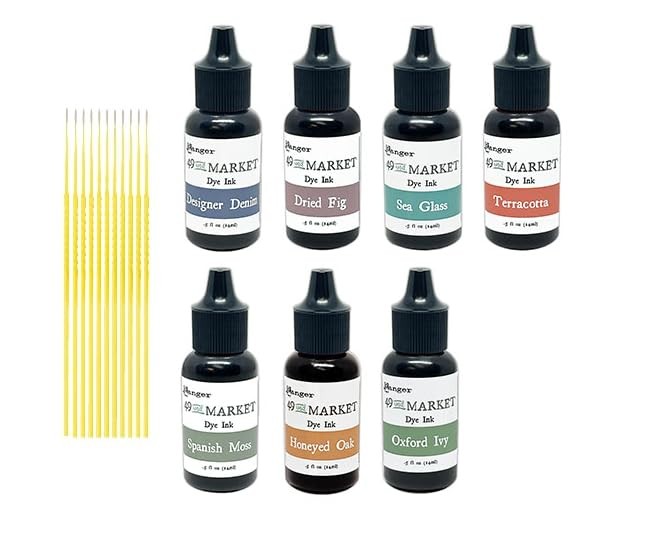49 and Market Dye Bundle – July 2026 Release – Dried Fig, Oxford Ivy, Sea Glass,