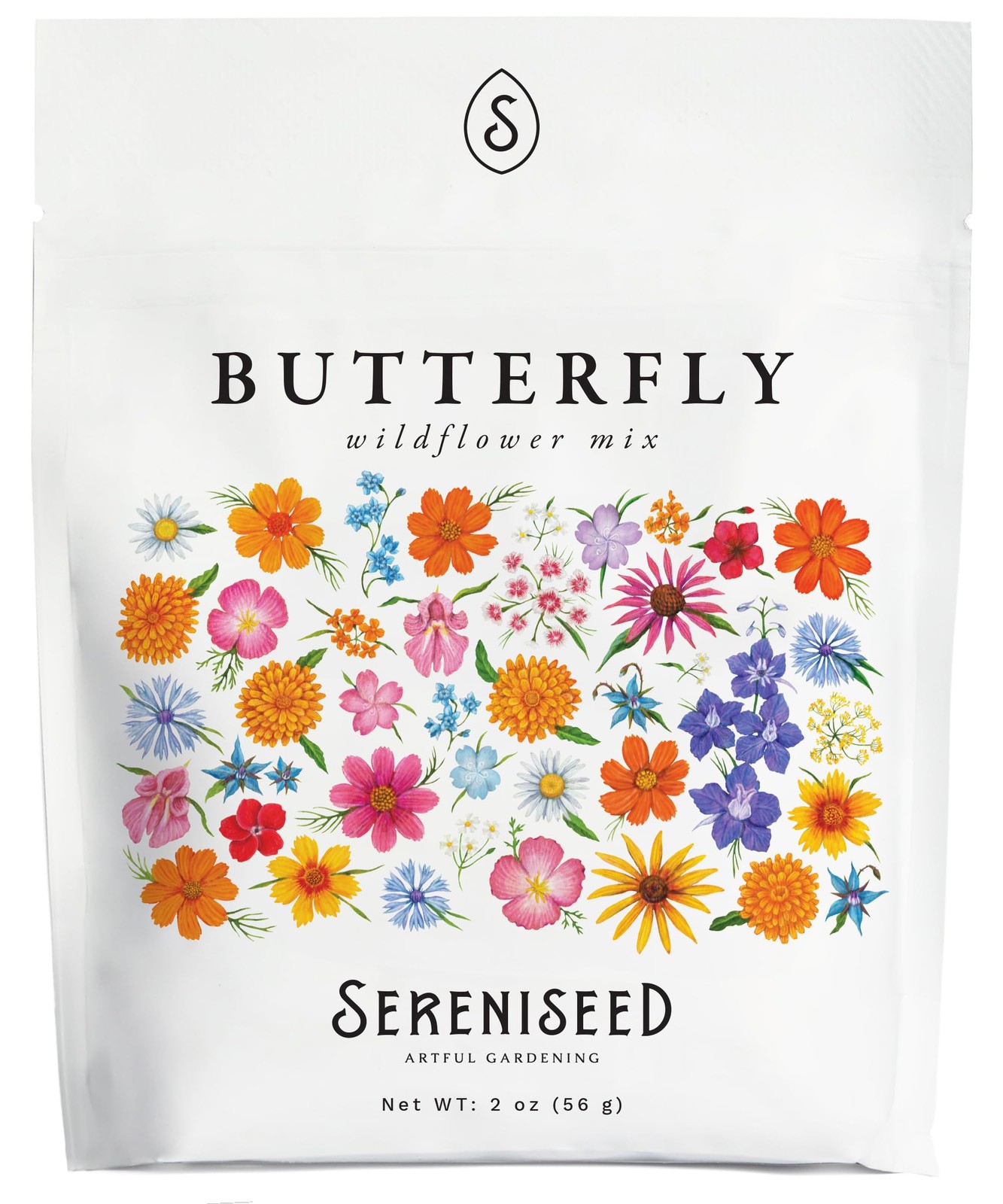 Sereniseed Butterfly 12.192 cm (L) x 2.5908 (W) x 14.9098 (H)