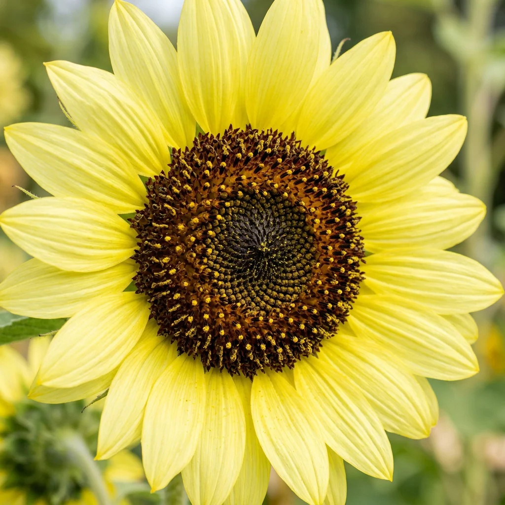100 Lemon Queen Sunflower Seeds for Planting – Vibrant Pale Lemon Yellow Blooms