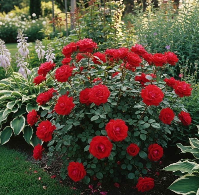 Garden Plant Red Knock Out Rose Bush in 1 G Pot Brighten Your Garden! Great Gift