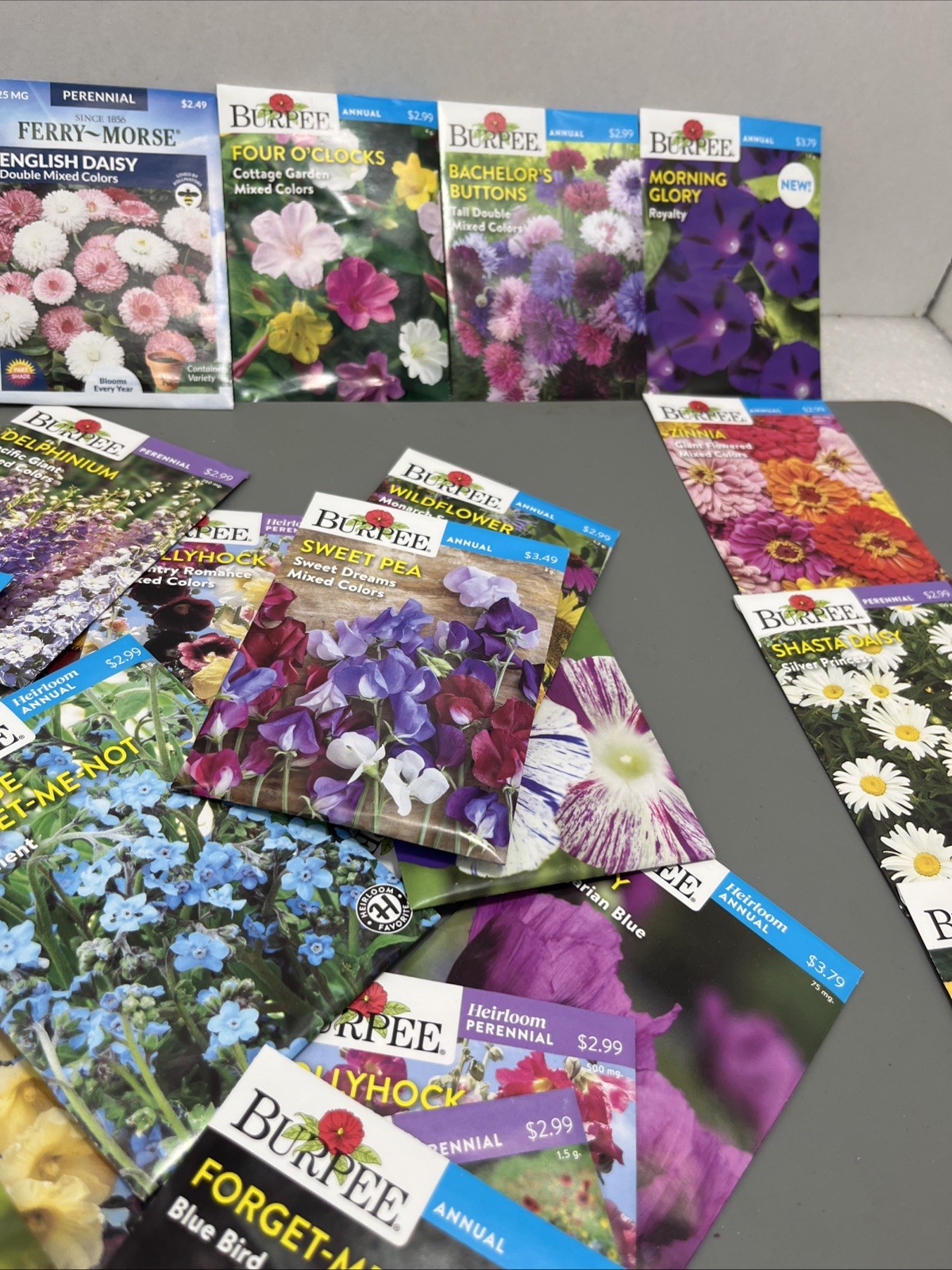 Flowers annual perennial Plant Seeds (Assorted Lot of 100) sell by 11/26 Garden