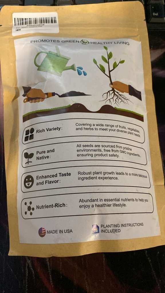 plantmew organic seeds non-gmo survival garden