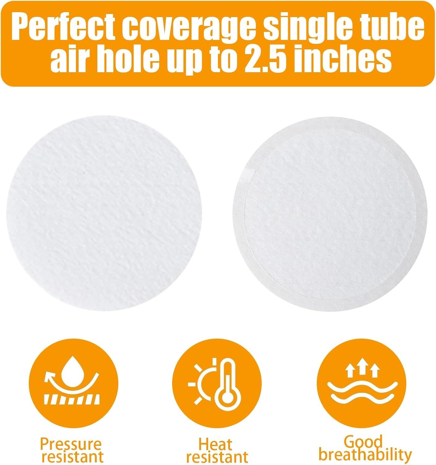 12PCS 2.5in Monotub Filter Disks – Optimal Adhesive Solution for Mushroom Growth