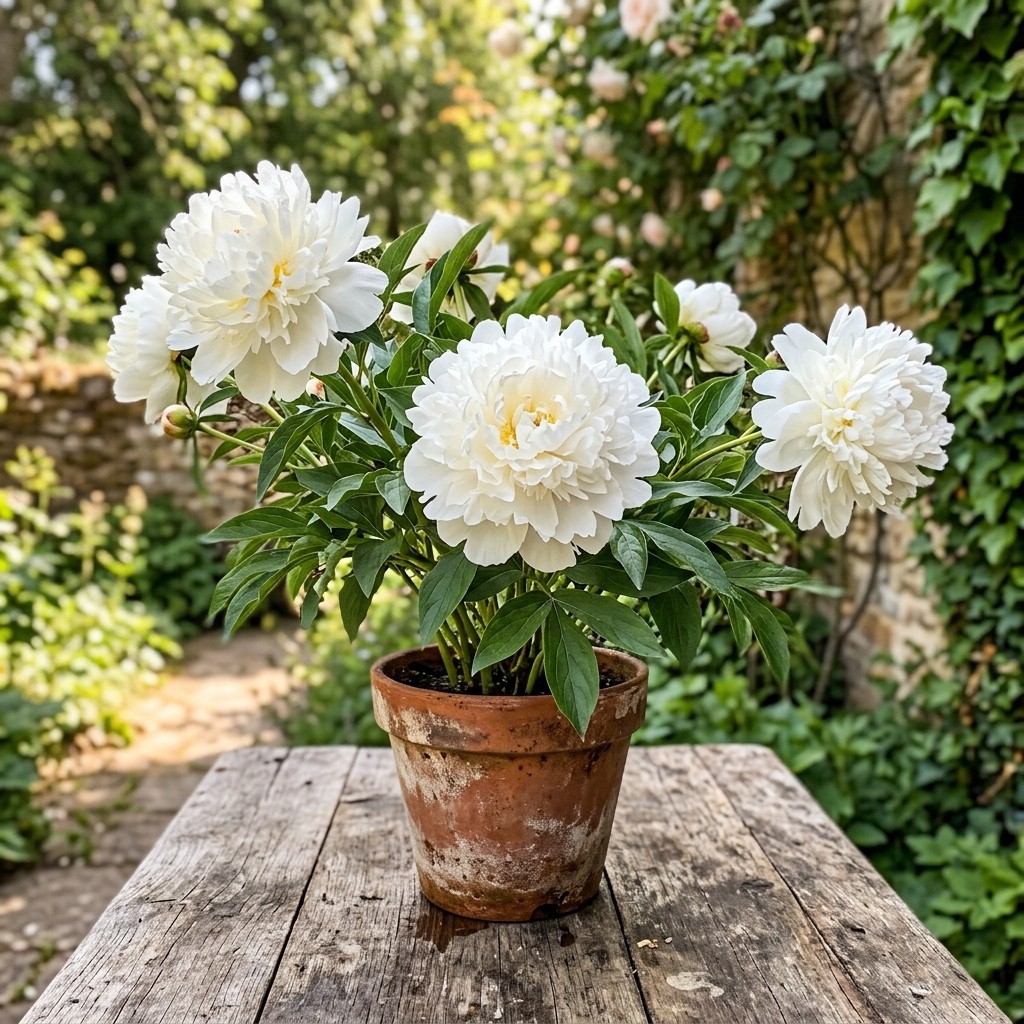 50 White Peony Seeds for Planting – carefully packed Heirloom White Peony Seeds