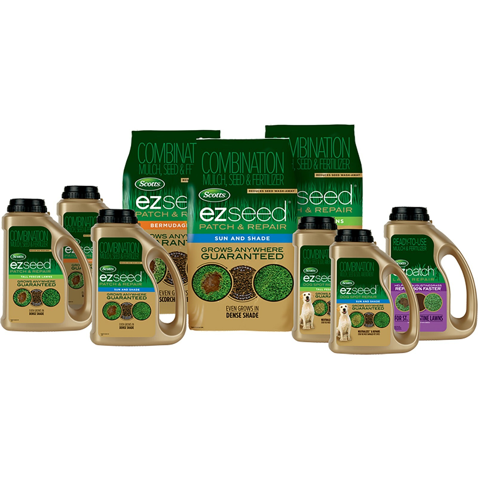 Scotts EZ Seed Dog Spot Repair Sun and Shade 2 lbs. Covers up to 100 Dog Spots