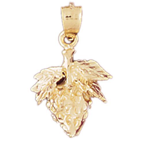 Strawberry Charm Pendant 14k Gold (2 Grams)