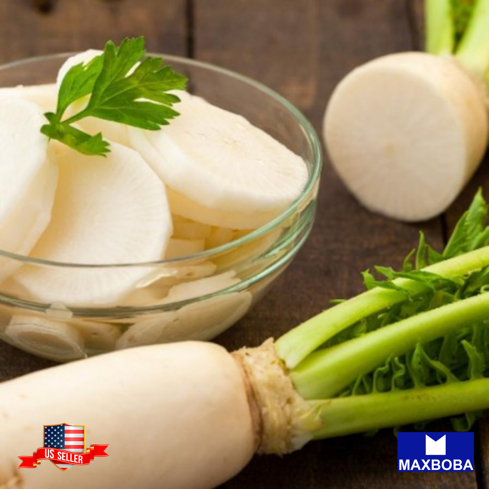 Radish Seeds Daikon Minowase Non-GMO Heirloom