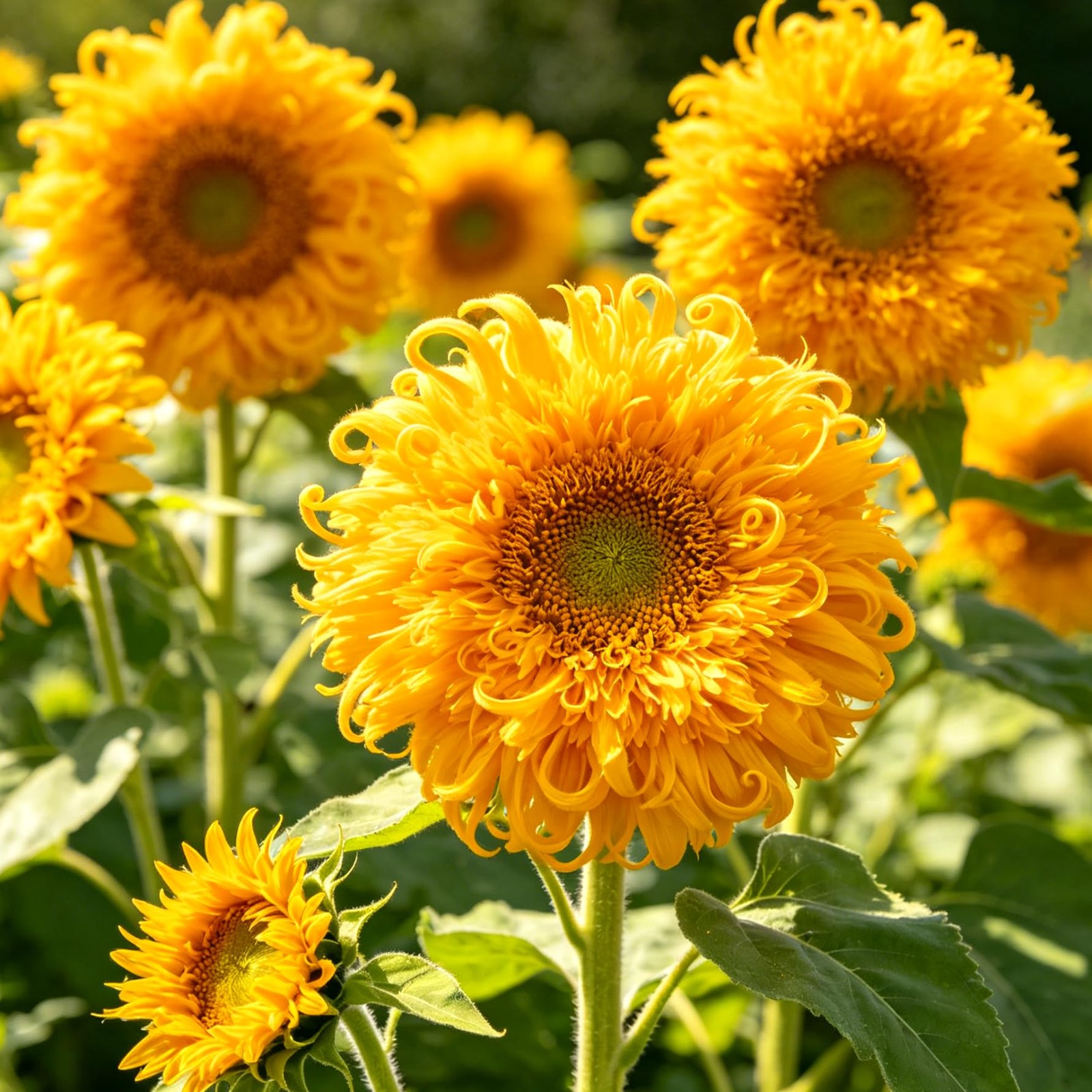 CarpetC100+ Teddy Bear Sunflower Seeds for Planting, Helianthus annuus Dwarf …