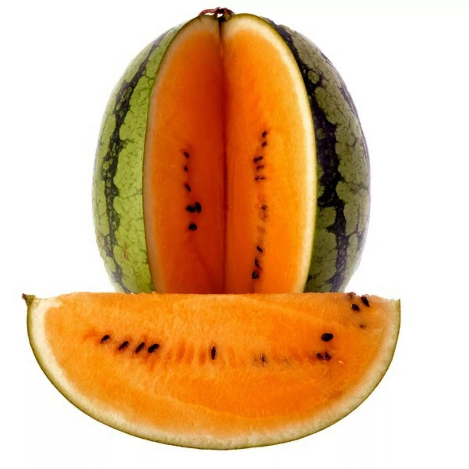 10 Orange Krush Watermelon Seeds — Heirloom — NON GMO— FRESH ———- RARE