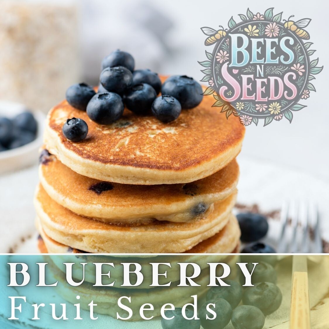 Blueberry Seeds 200, 750 or 3,200 Seeds Fruit Seeds, Non GMO, Bulk Seeds, Berry