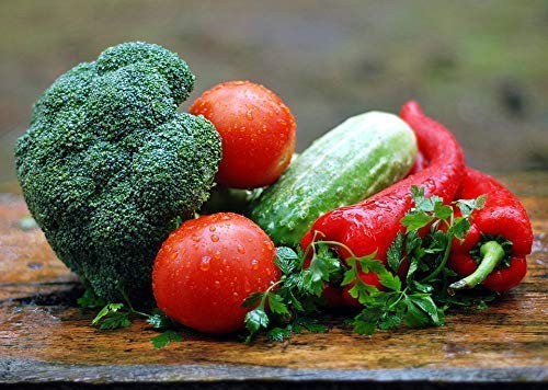 100 Assorted Heirloom Vegetable Seeds 100% Non-GMO (100, Deluxe