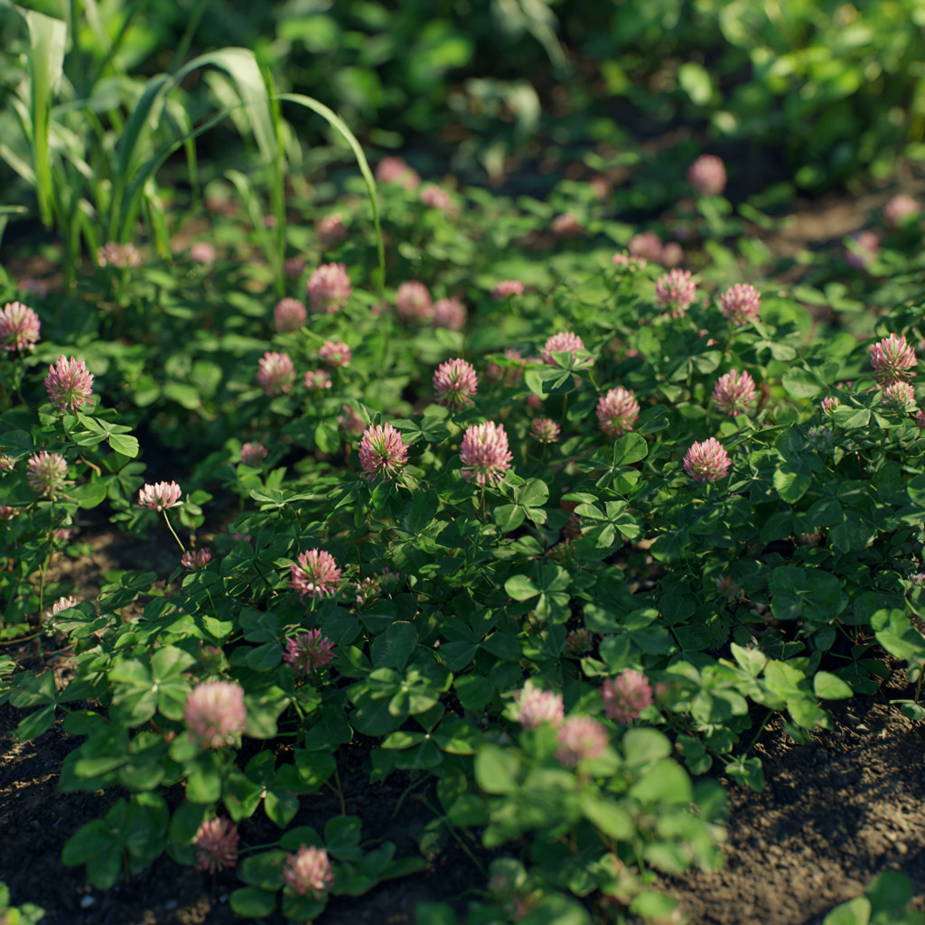 Strawberry Palestine Clover 800 Seeds | Heirloom Trifolium for Soil & Forage