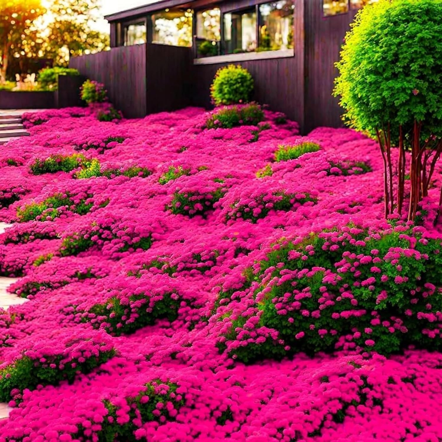 20000+ Red Creeping Thyme Seeds Ground Cover Plant