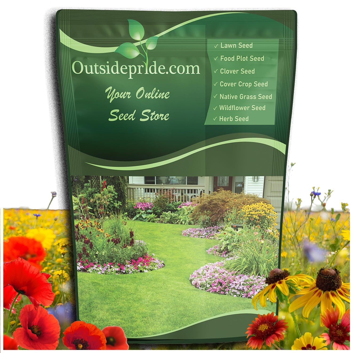 Gulf Coast Wildflower Seed Mix – 1/4 lb Perennial & Annual Wild Flowers for F…