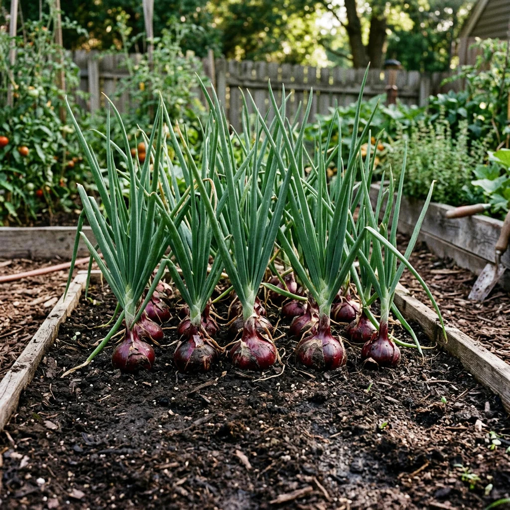 1000 Red Burgundy Onion Seeds for Planting – Variety for Home Gardening