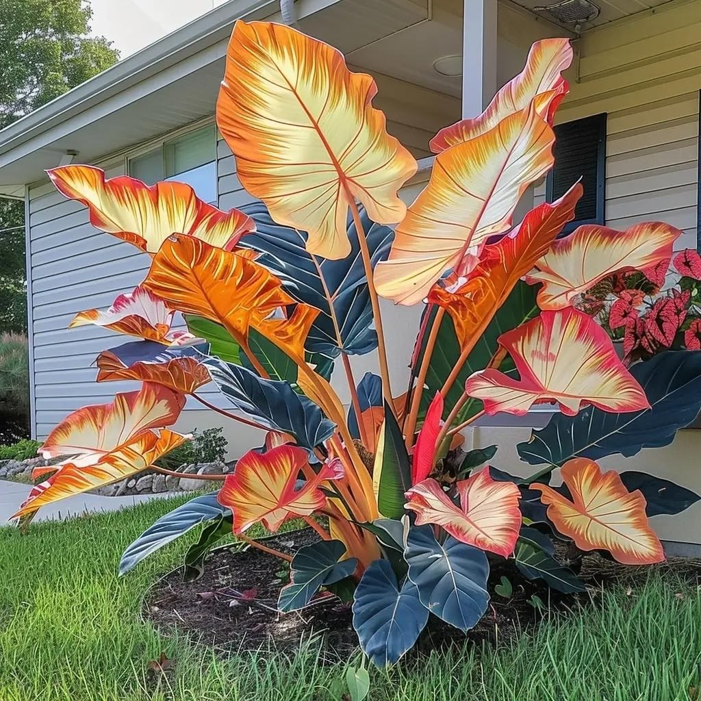 310 Mixed Color Hosta Seeds – Perennial Shade-Tolerant for Outdoor Planting