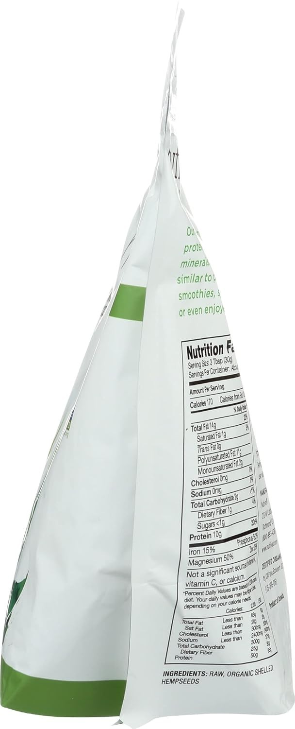 Raw Shelled Hempseed, 19oz – Non-GMO
