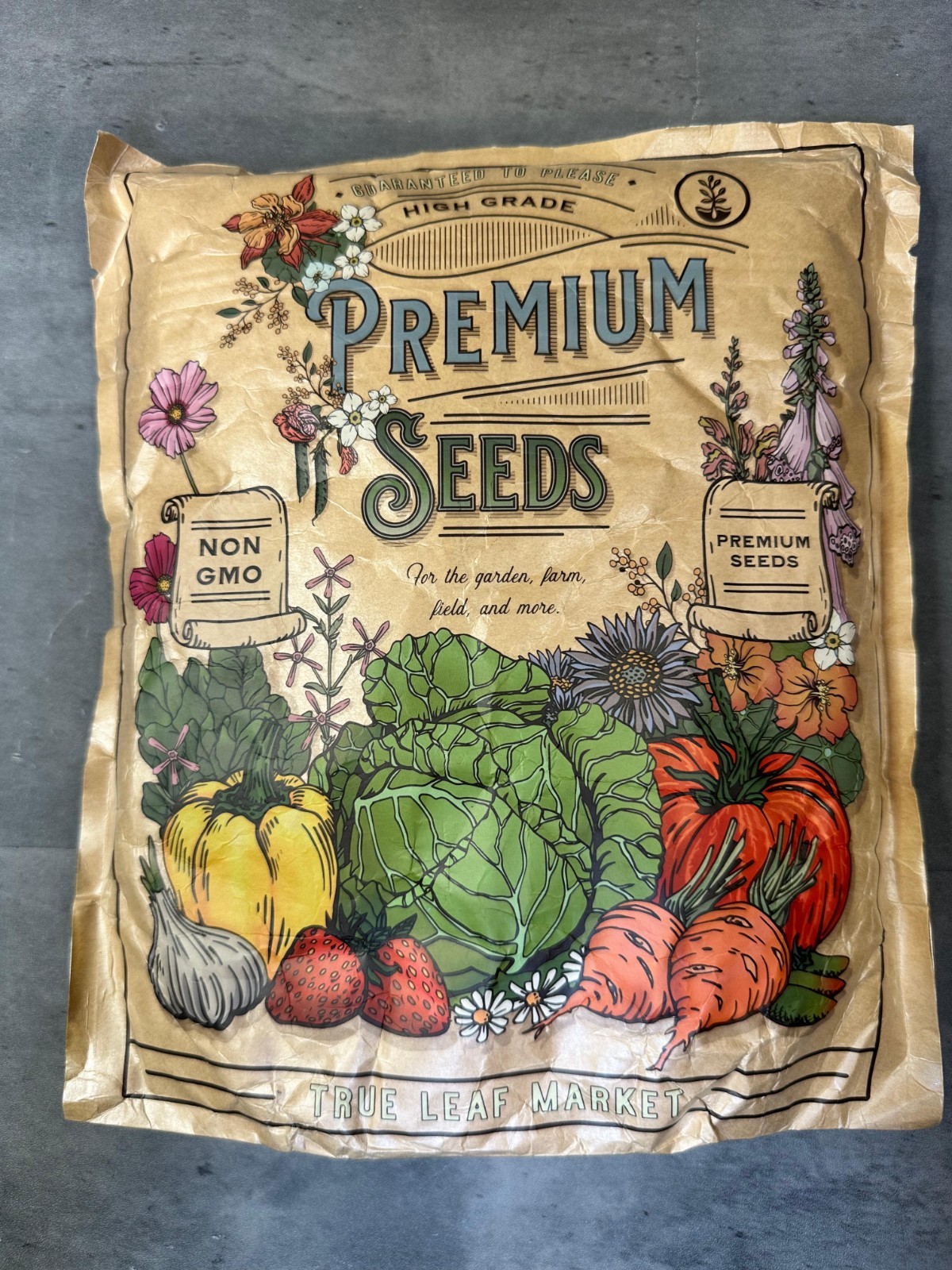 True Leaf Market Organic Alfalfa Sprouting Seeds Non-GMO Premium High Grade