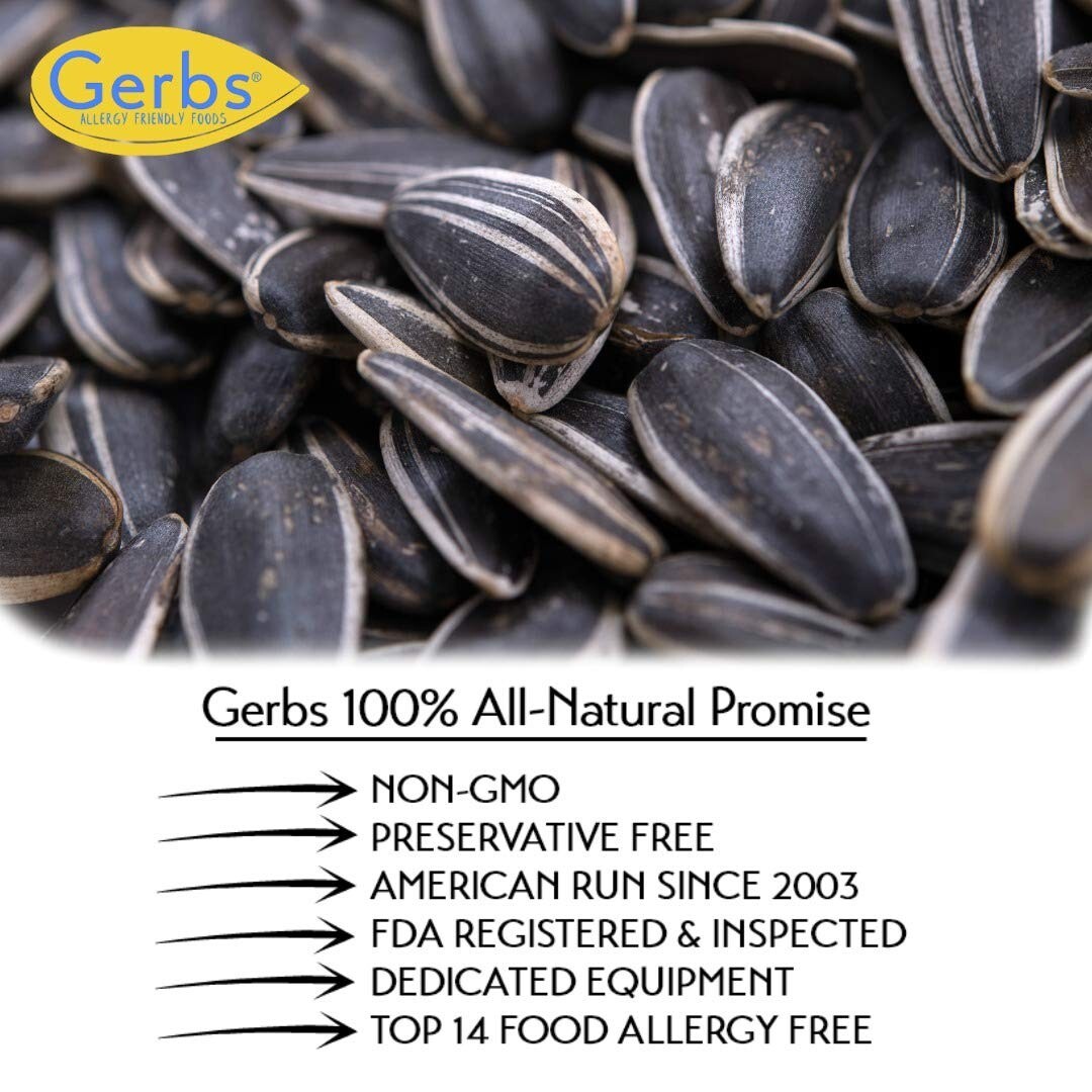 Dry Roasted Unsalted Whole Sunflower Seeds 2LB Non-GMO Allergen Free Healthy