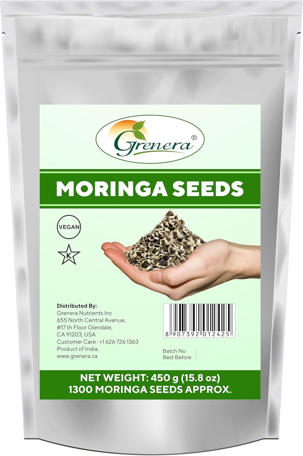 Moringa Seeds PKM 1 Variety | Edible Moringa Oleifera Seeds | Easy