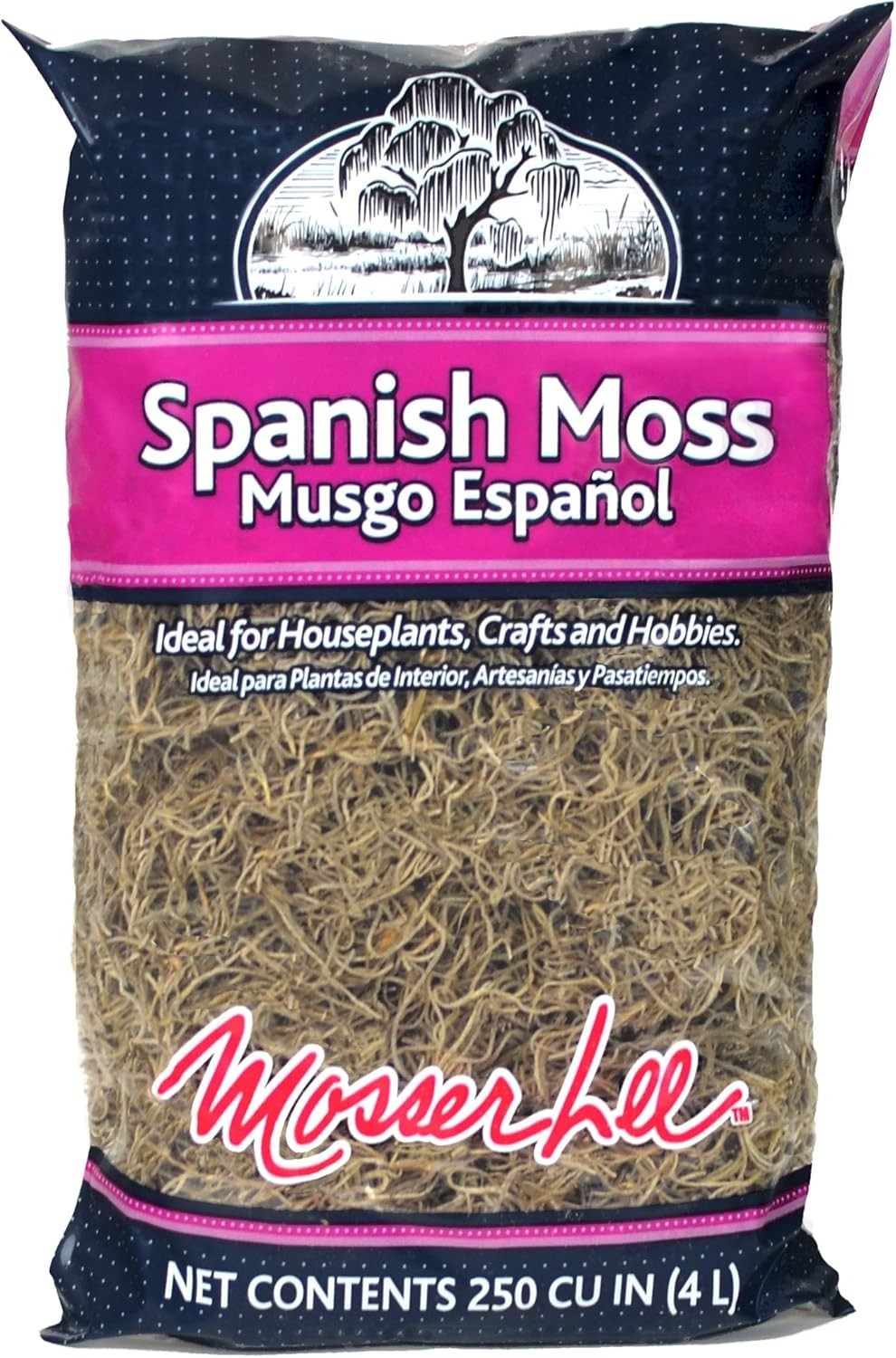 Transform Your Plants with 250 Cubic Inches of Spanish Moss – Moisture Retainer