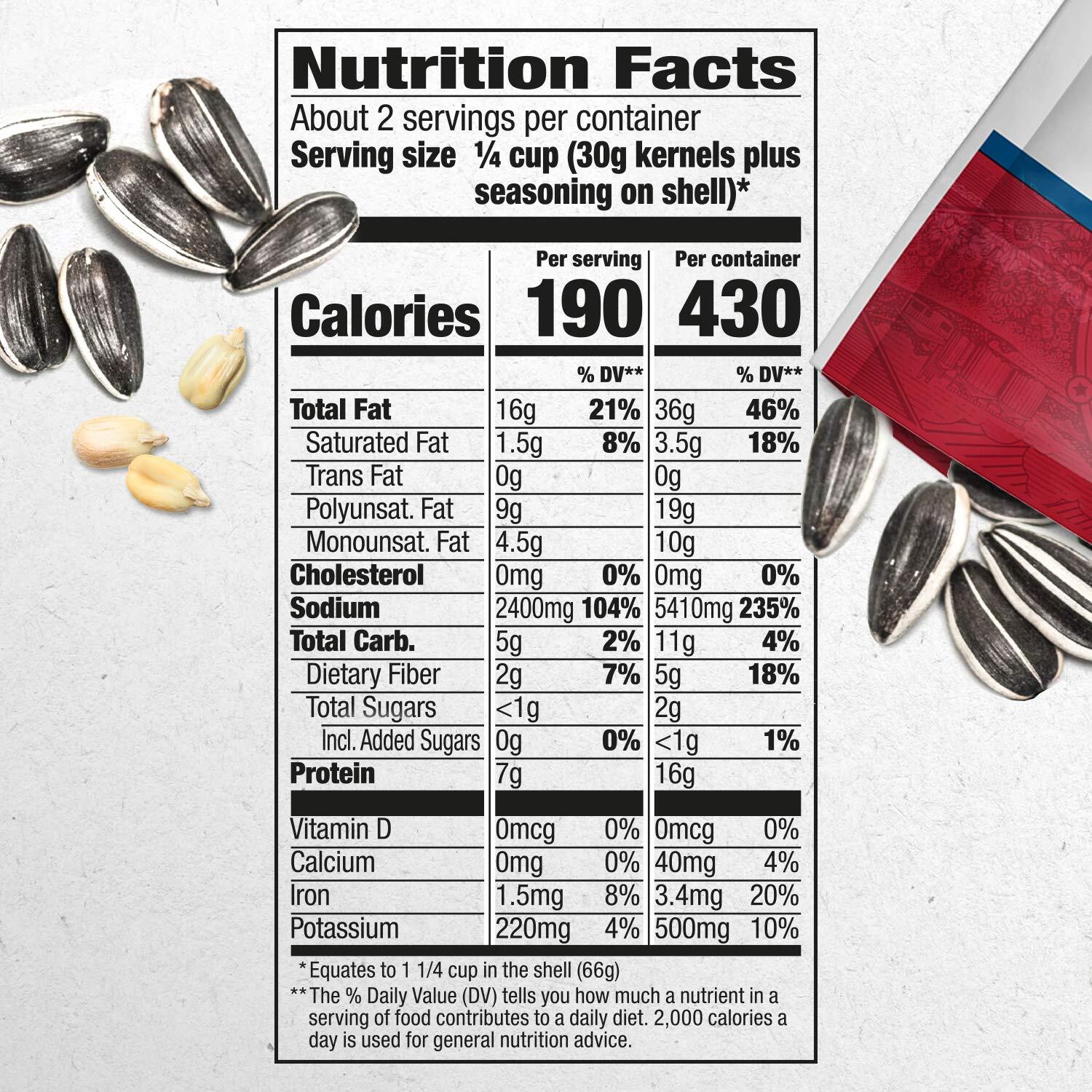 DAVID Bar B Q Jumbo Sunflower Seeds Pack of 12 5.25 oz Bags Crunchy Snack