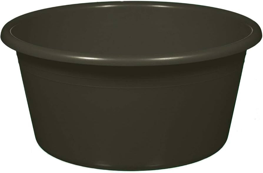 9 Gallon Large 19″ Round Lily / Lotus Water Plant Pond Planting Tub Pot Planter