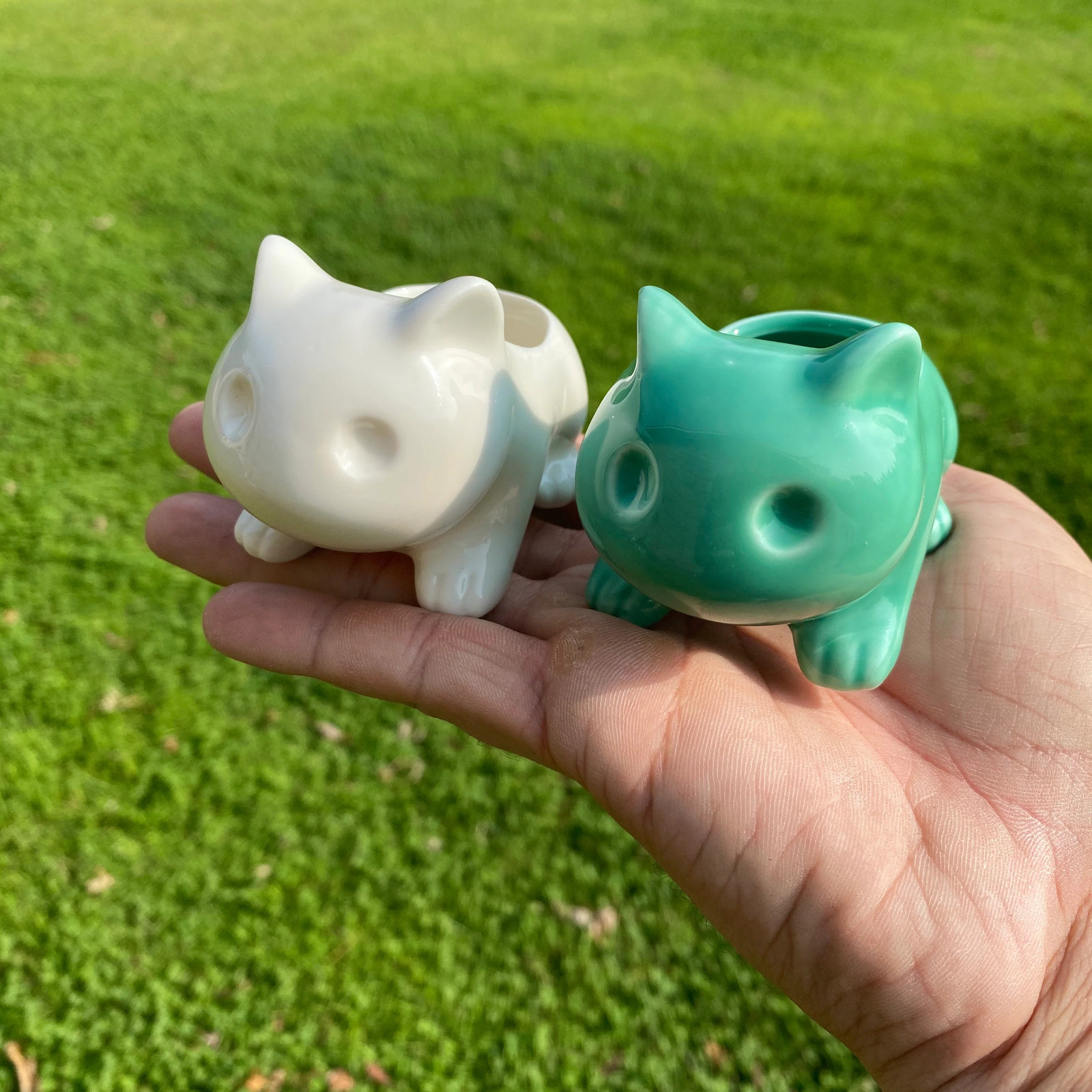 Bulbasaur Planter br (Includes Drainage Hole For Non Air Plants)