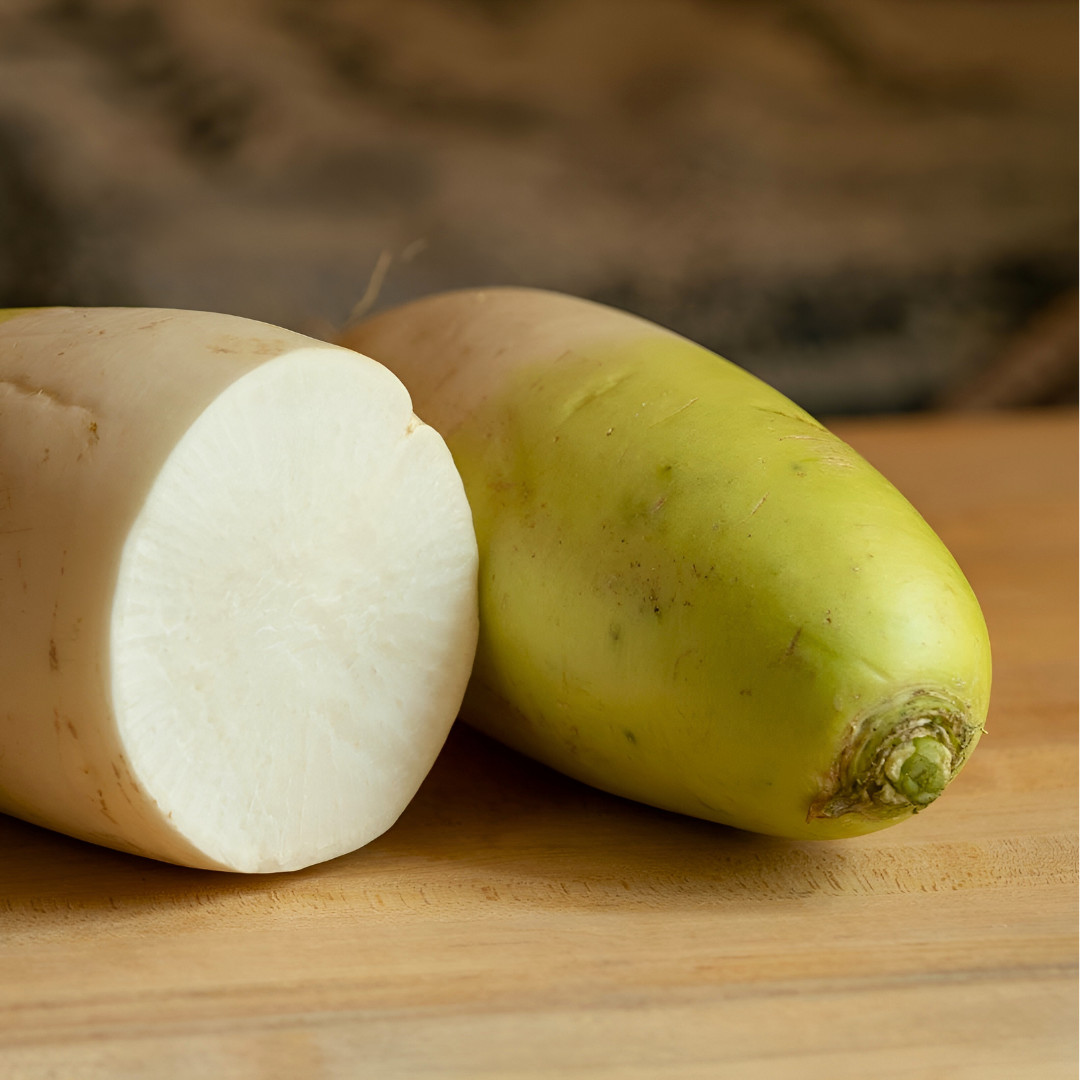 Fresh Korean Radish Seeds | Cheong Du | Heirloom | Non-GMO | Asian Vegetables