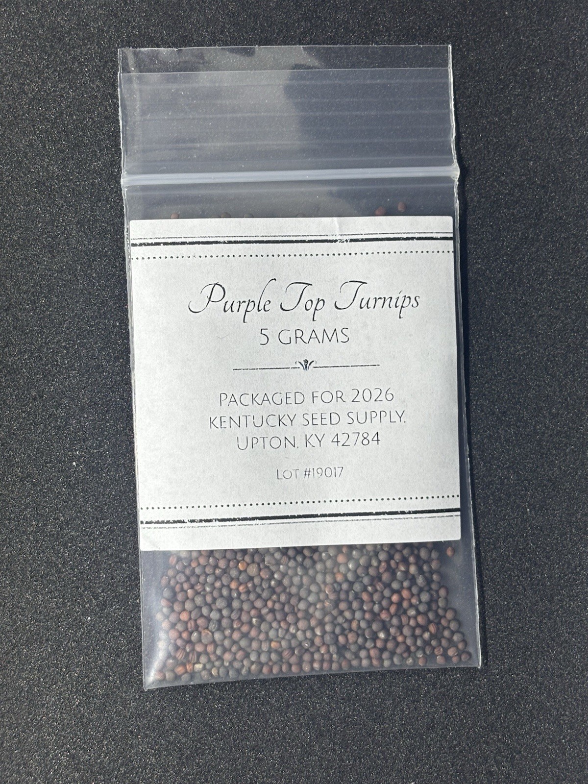 Purple Top Turnip Seeds-50 Grams