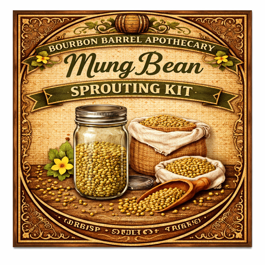 Fresh Mung Bean Sprouting Kit – Simple, Natural, Ready to Grow- Homemade