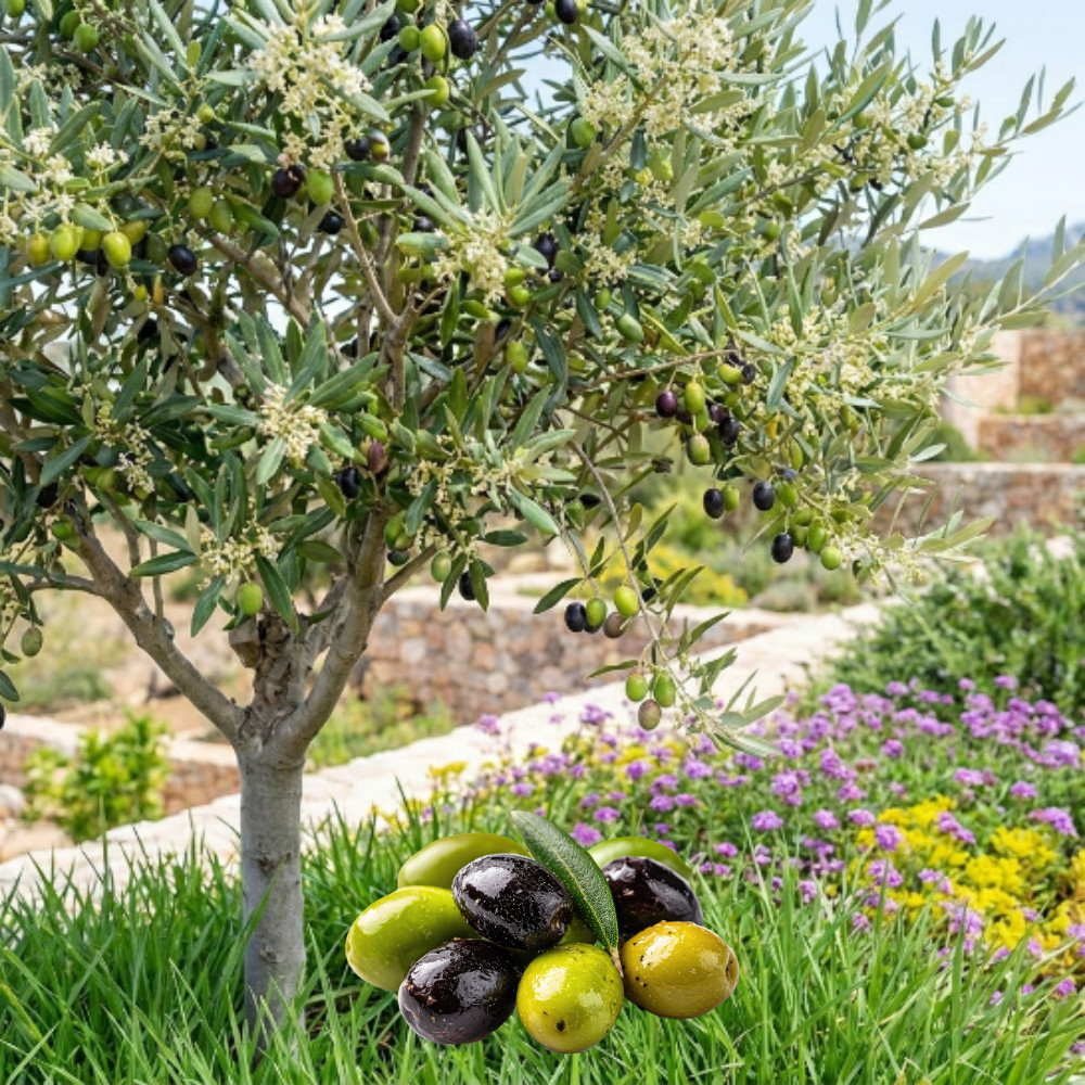 Arbequina Olive Tree Live Plant 4-6 Inches Tall Rooted Olea