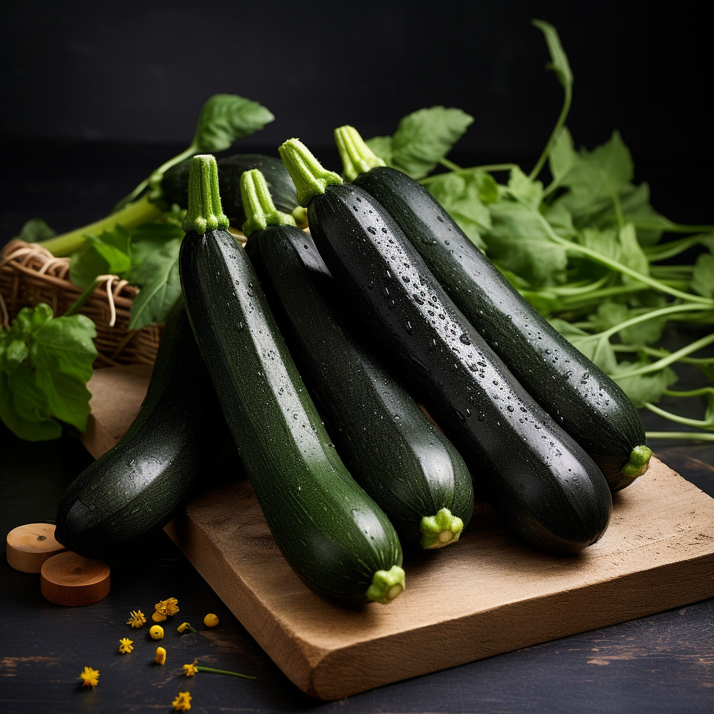 10+ Black Beauty Zucchini Squash Seeds – Heirloom – Non-GMO – Open Pollinating