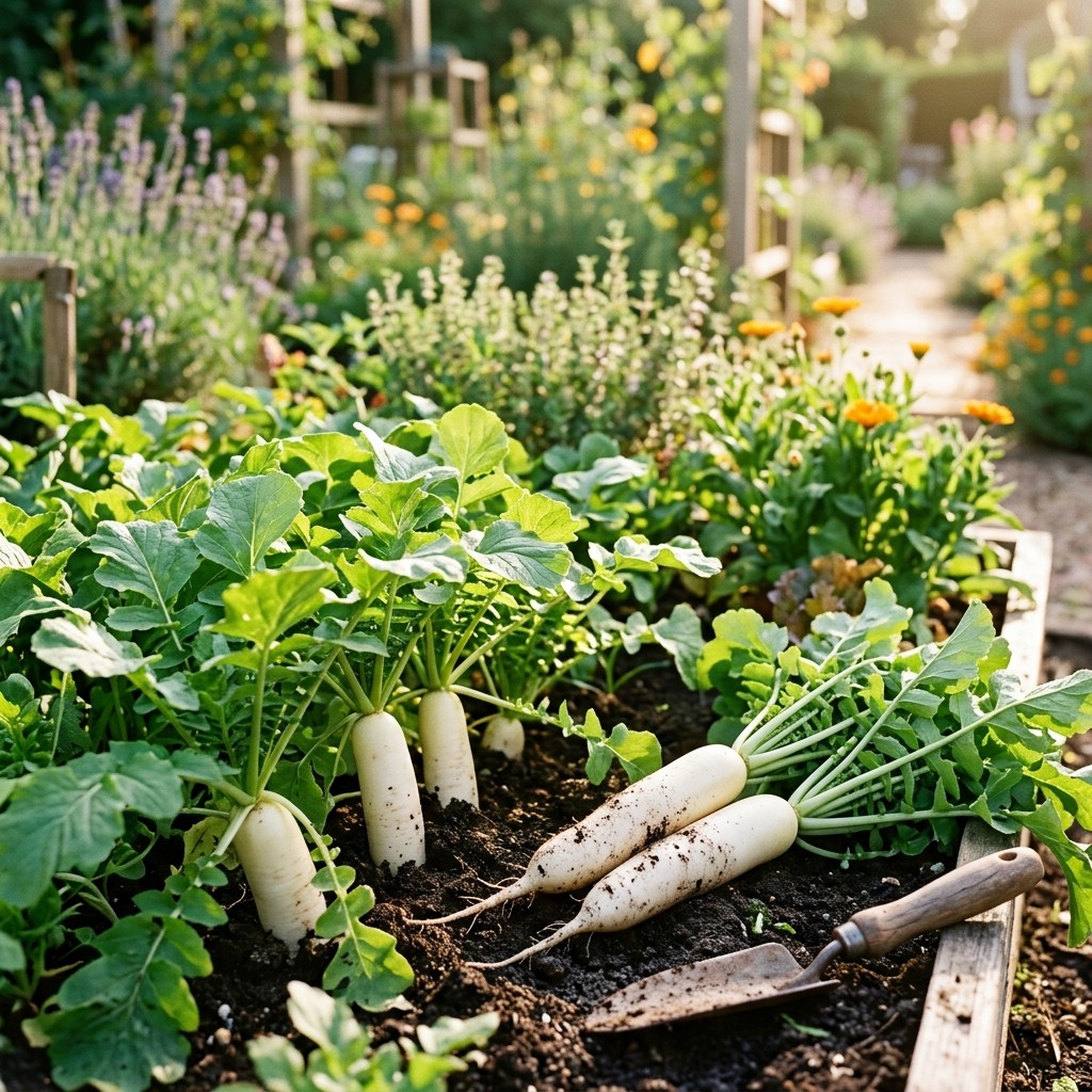 200 carefully packed White Icicle Radish Seeds For Planting – Heirloom