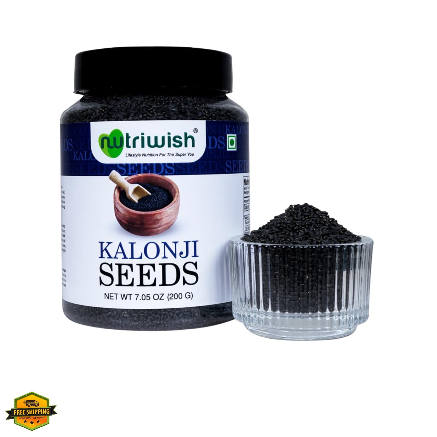 Raw Kalonji Seeds | 7 oz 200 g | Black Cumin seeds | Nigella Seeds | Seeds fo…