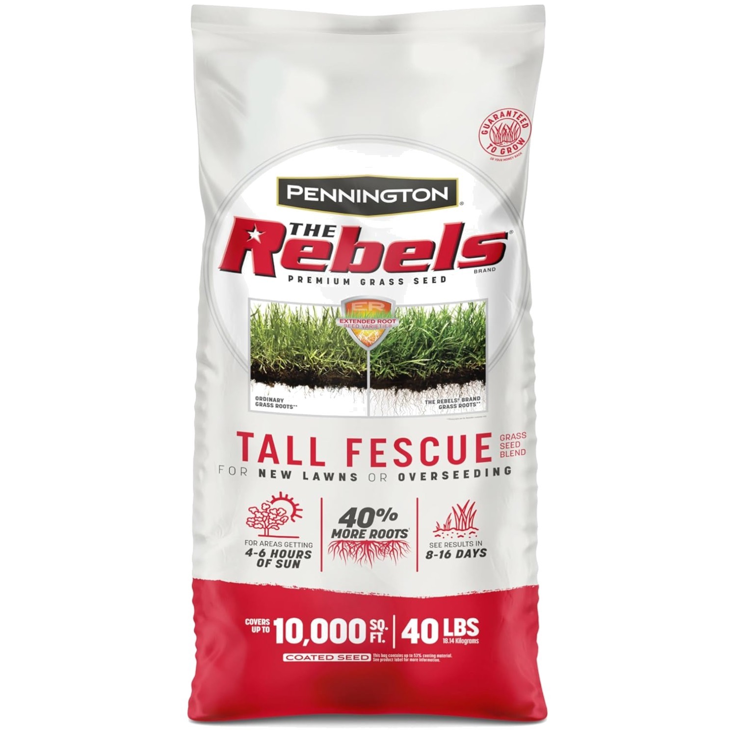 Superior Quality Tall Fescue Grass Seed, 40 lb Bag