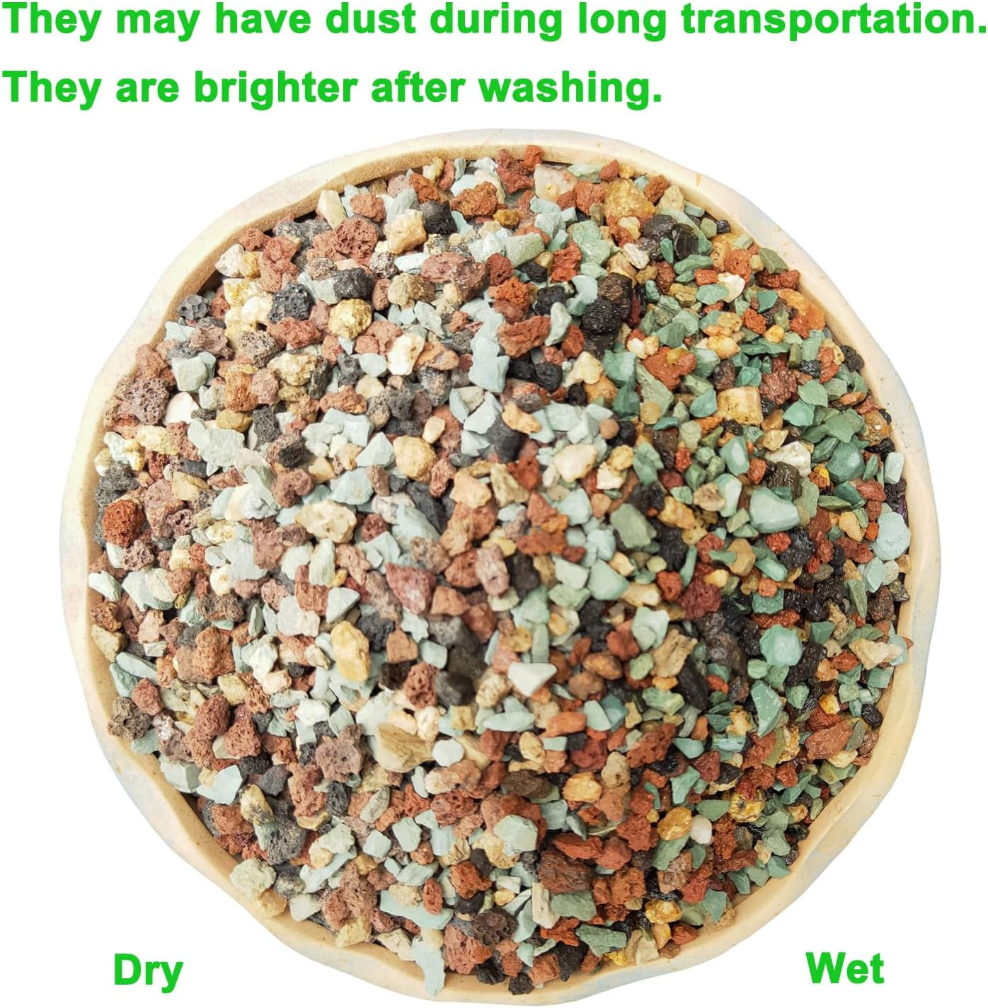 5Lb Bonsai Succulent and Cactus Soil 1/8-1/4 Inch Gritty Mix Rocks Gravel for Te